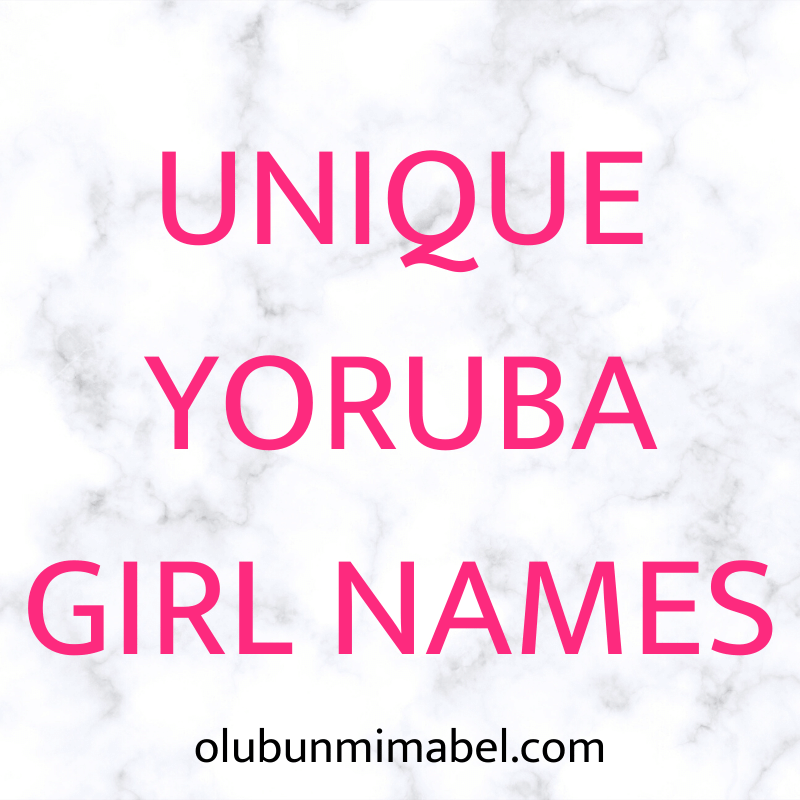 Unique cool girls names