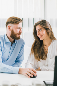 how to tell if a male coworker likes you or is just being friendly