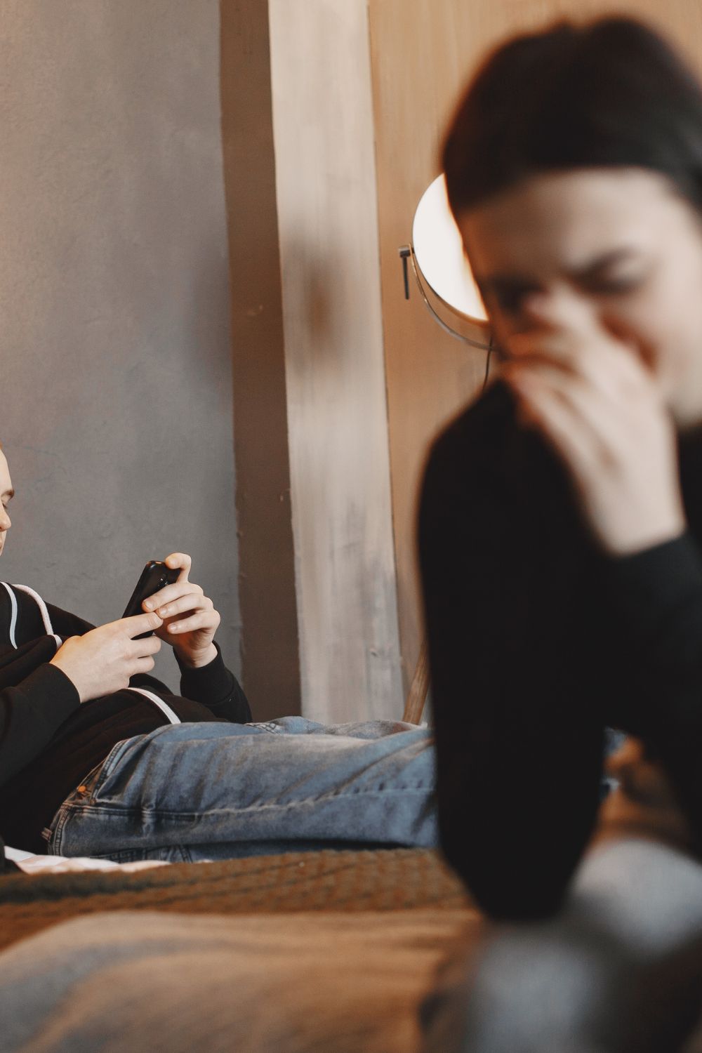 do guys test you by ignoring you?