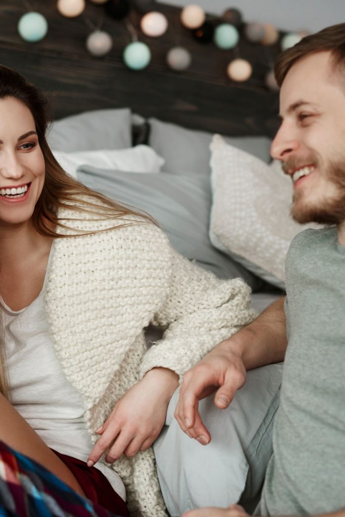 what does it mean when a guy laughs at your jokes