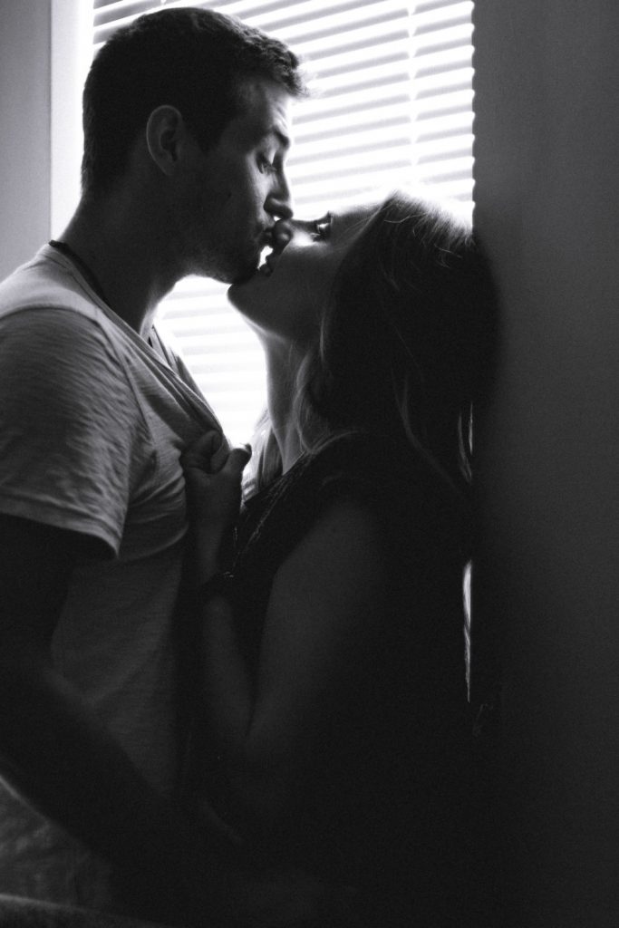 why do guys like to kiss aggressively